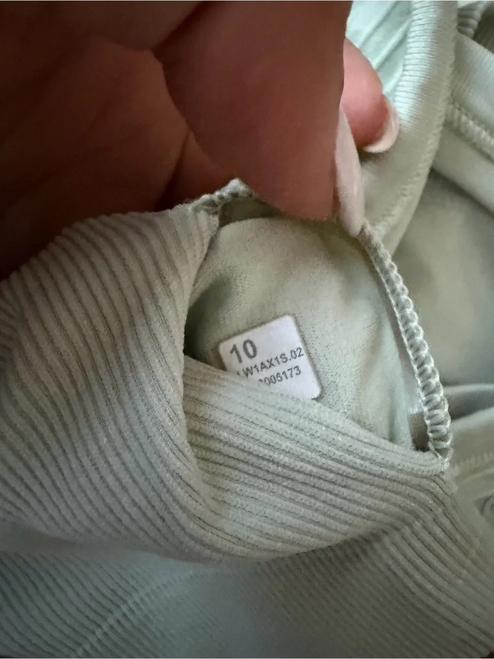 Lululemon Ebb to Street Tank Top in wild Mint size 10